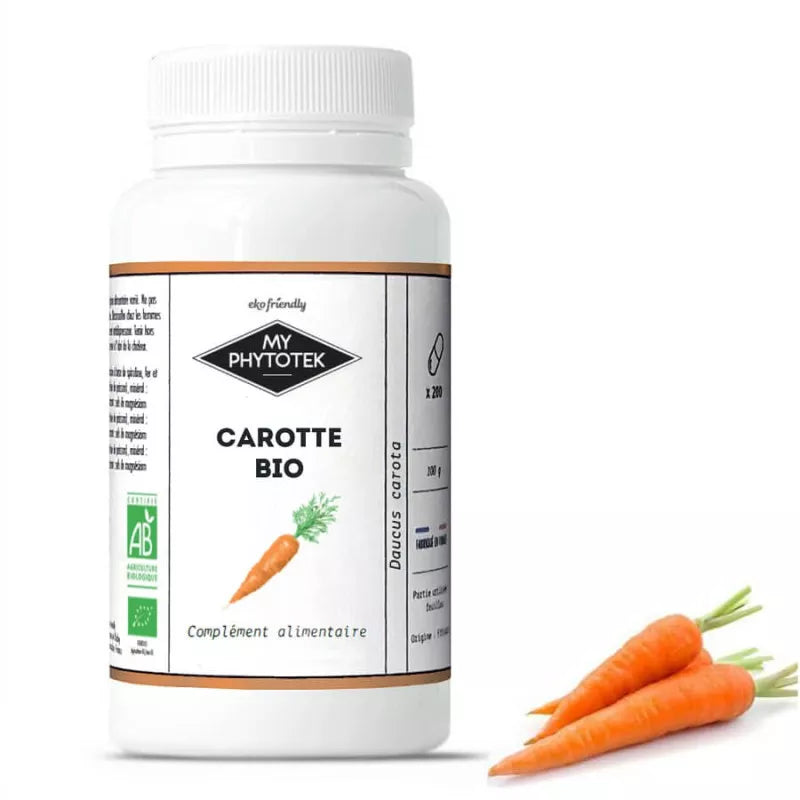 Gélules carotte BIO