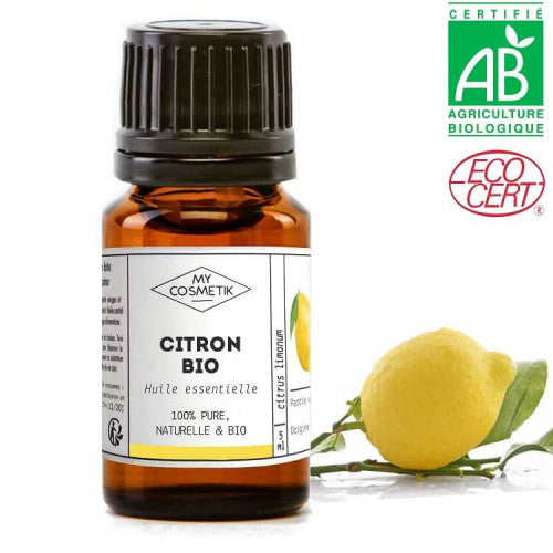 Huile essentielle de Citron BIO (AB) - Volume : 5 ml