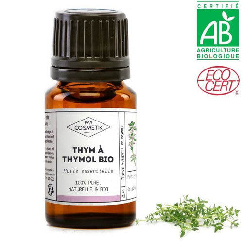 Huile essentielle de thym à thymol BIO (AB) - Volume : 5 ml